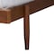 Baxton Studio Calderon Retro-Modern Walnut Brown Finished Wood Queen Size Platform Bed 245-13440-ZORO - alternate 4